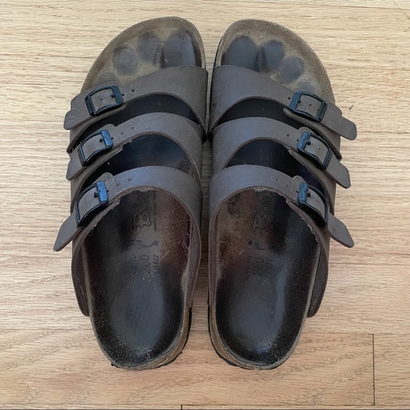 Birkenstock Shoes - Birki’s 260 L9 M7 Unisex Sandals 3 Strap Buckle